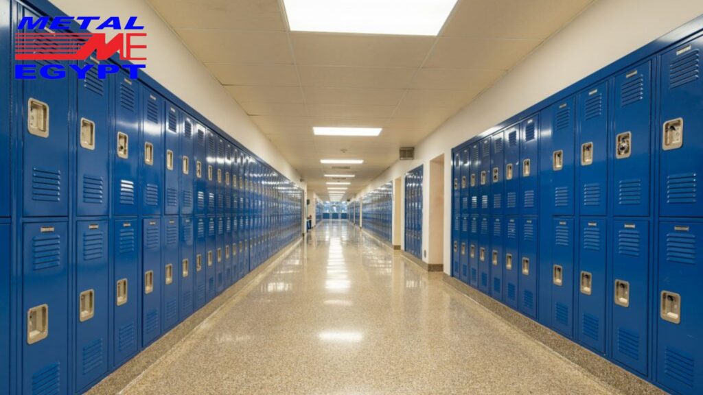 types of metal lockers