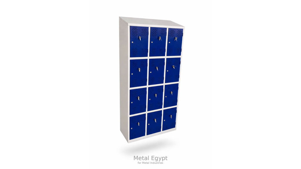 Small metal locker